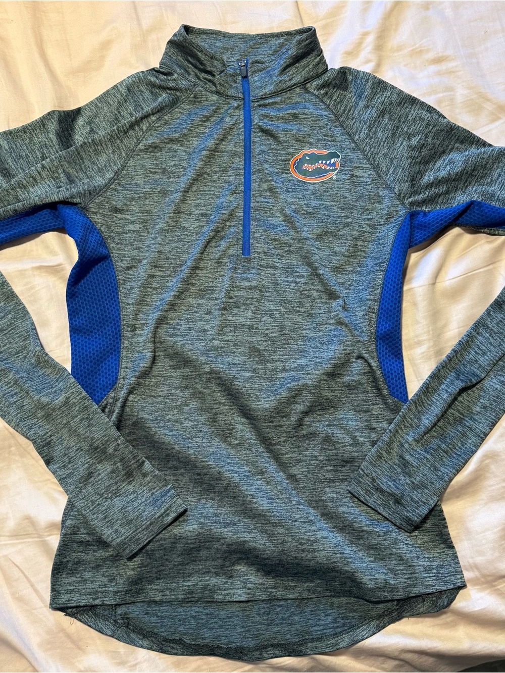 Florida Gators Colosseum Quarter Zip Pullover Women’s Medium Gray Athletic Top